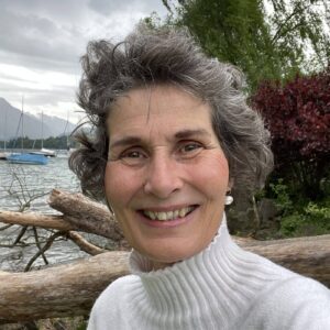 Silvia Brunner am Vierwaldstätter See